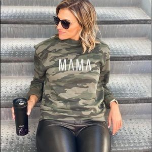 Camo MAMA sweatshirt